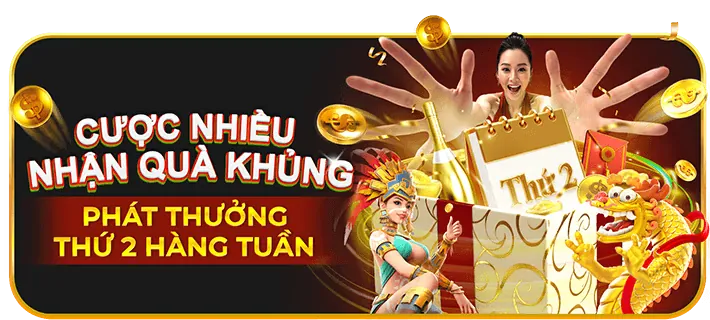 Người chơi vui vẻ nhận tiền thưởng chào mừng 5699win với các biểu tượng tiền xu và chip casino